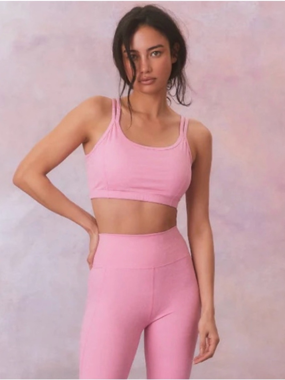 LoveShackFancy Aiden Bow Sports Bra|M Rosabelle